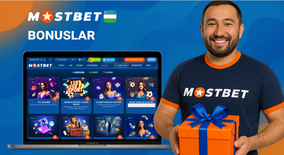 Mostbet sport va kazino bonuslari